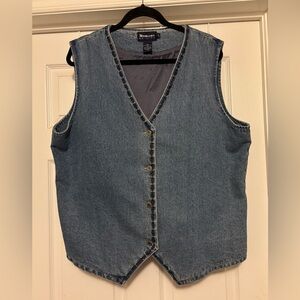 Blue Denim Vest Woman’s Edition
